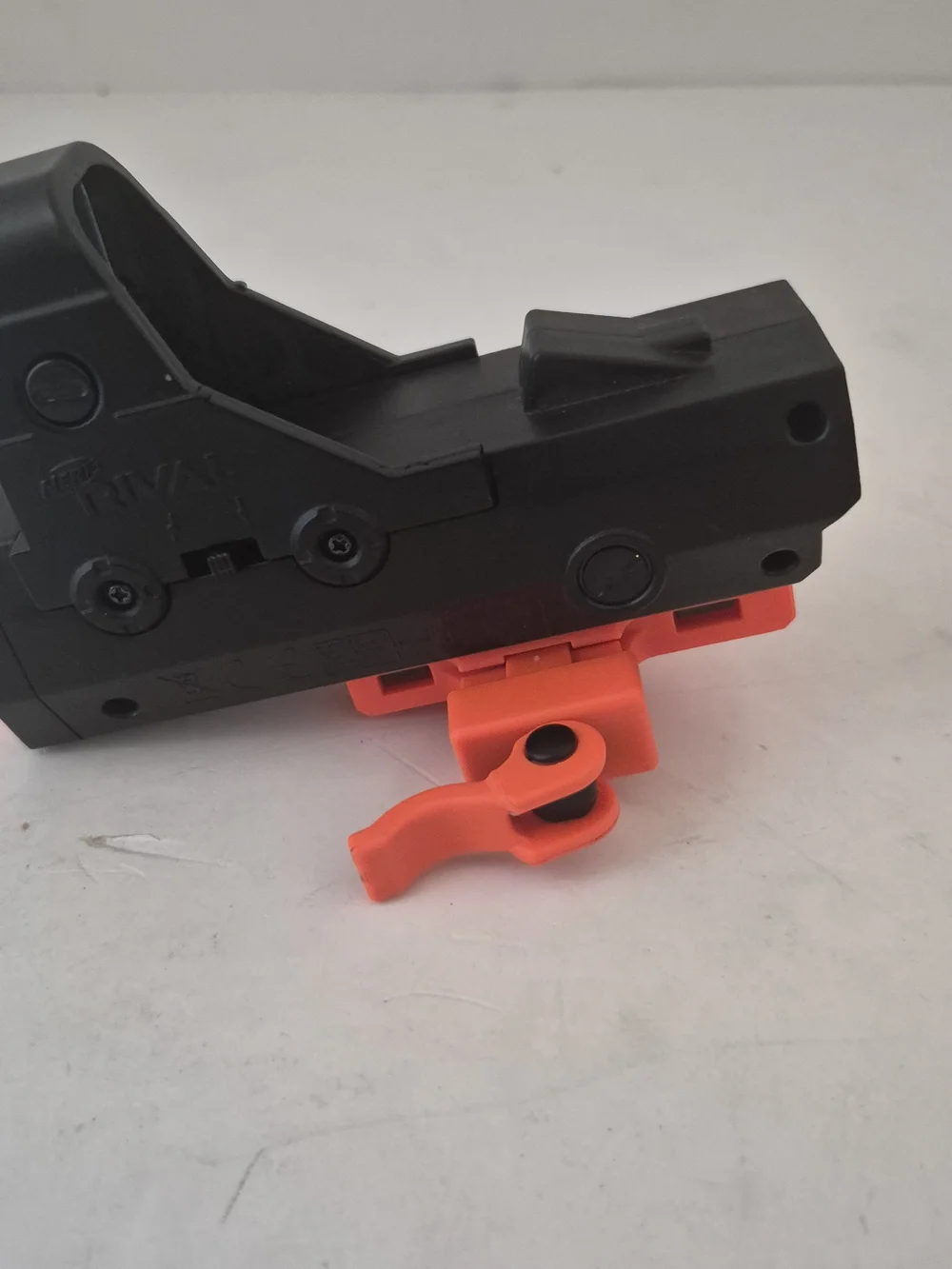 Nerf Rival Red Dot Sight- Black and Orange Compact Optic